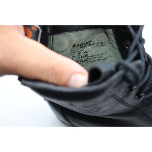 Ariat Heritage III Paddock Black Leather Riding Boots 10000811 Women Size 11 B - Picture 3 of 12